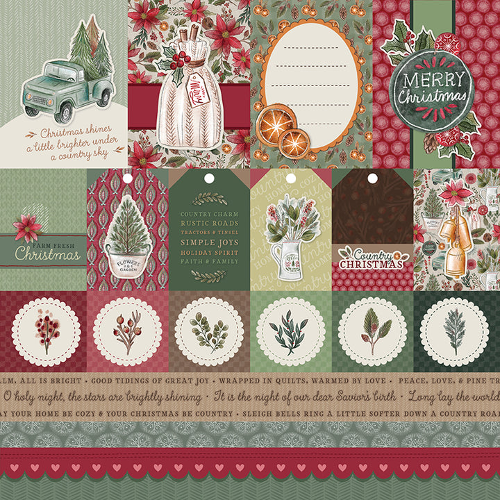 Country Christmas - 12x12 Collection Pack