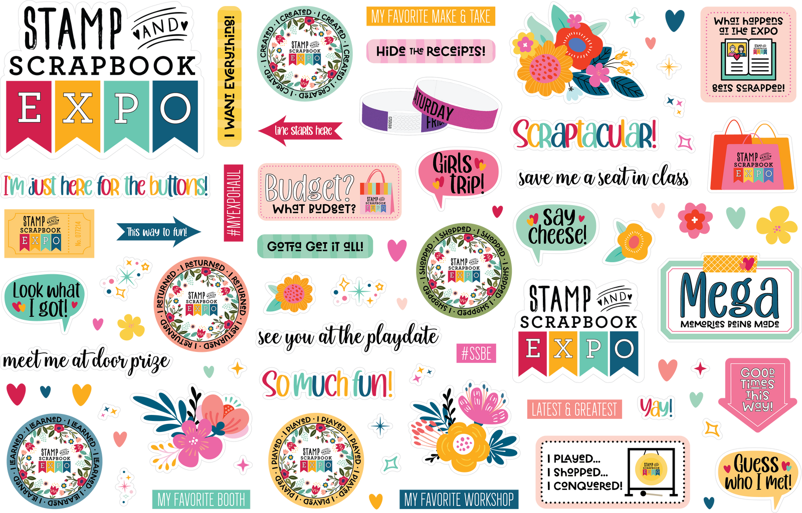 Craft Mode - Die Cut Pieces - At The Expo