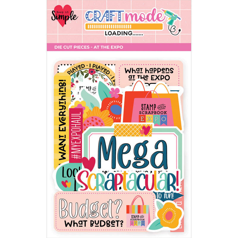 Craft Mode - Die Cut Pieces - At The Expo