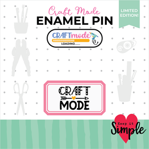 Craft Mode - Enamel Pins - Craft Mode