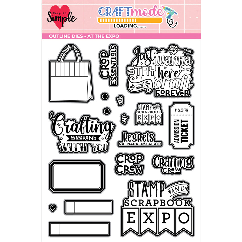 Craft Mode - Outline Die - At The Expo