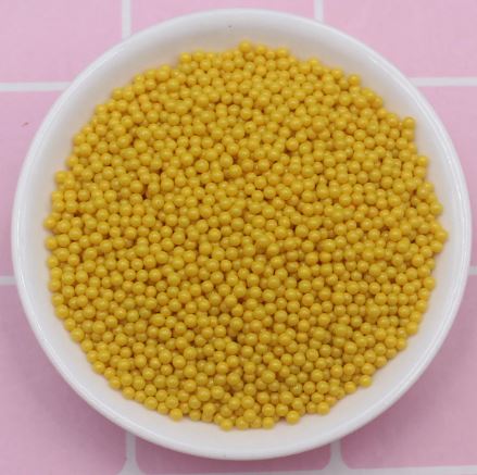 Beads - 2mm - Matte - Sunshine Yellow