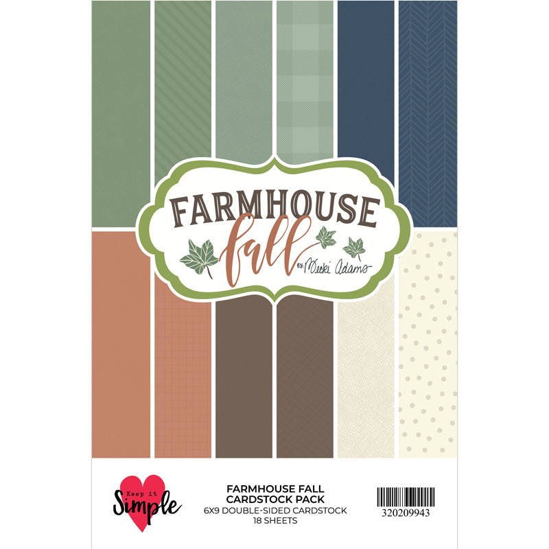 Farmhouse Fall - Cardstock Pack - 6x9