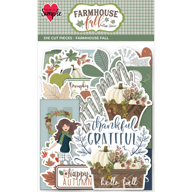 Farmhouse Fall - Die Cut Pieces - Fall Favorites   **NEW