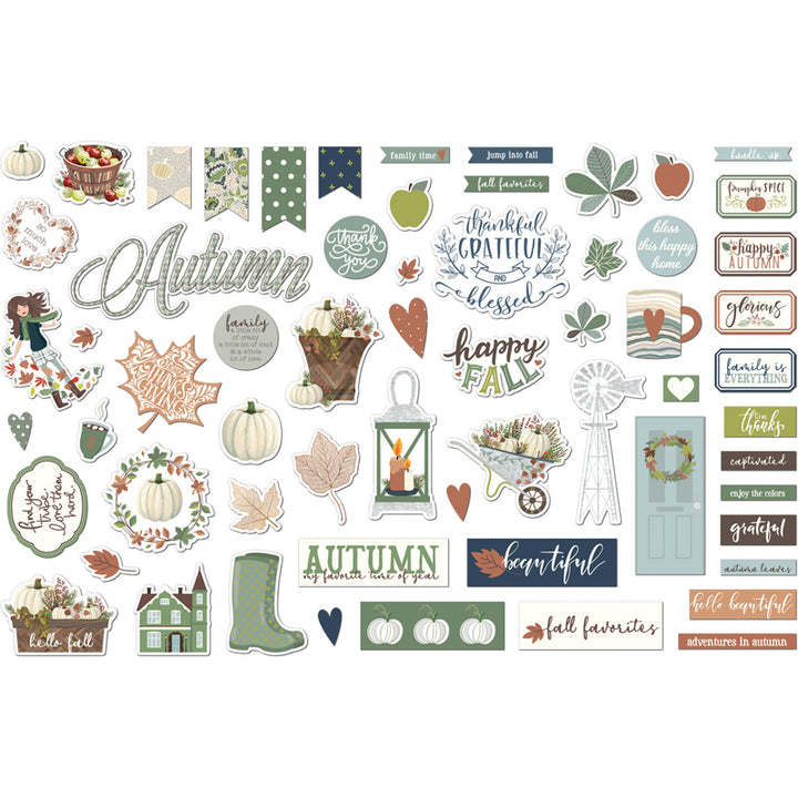 Farmhouse Fall - Die Cut Pieces - Fall Favorites   **NEW
