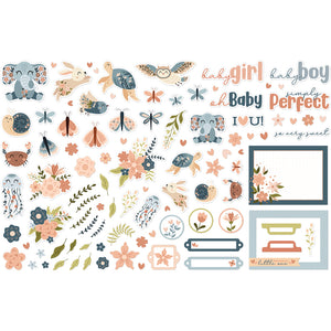 Floral Baby - Die Cut Pieces - Floral Baby