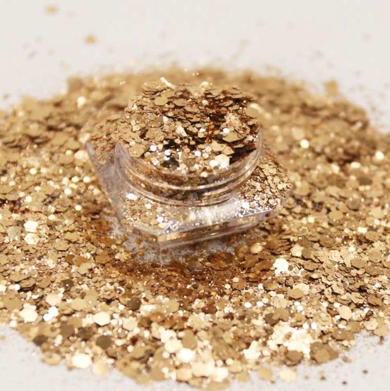 Glitter - Gold Chunky