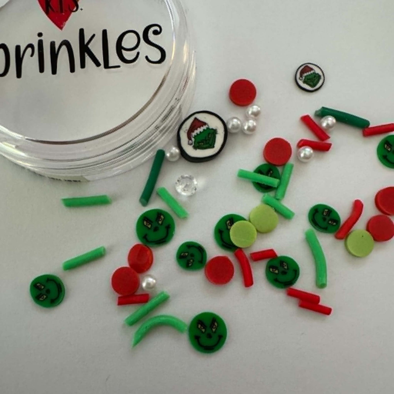 Polymer Clay - Grinch Christmas Mix