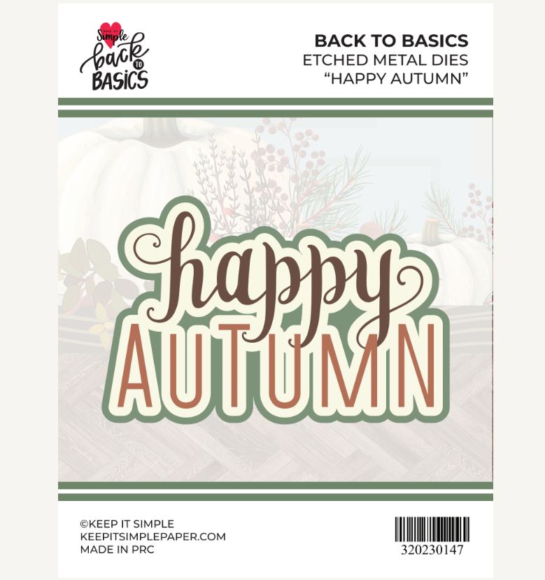 Farmhouse Fall - KIS Cuts - Happy Autumn