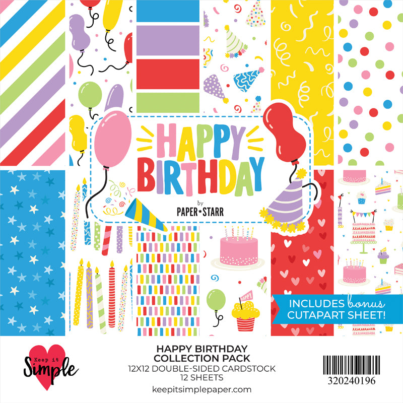 Happy Birthday - Collection Pack - 12x12