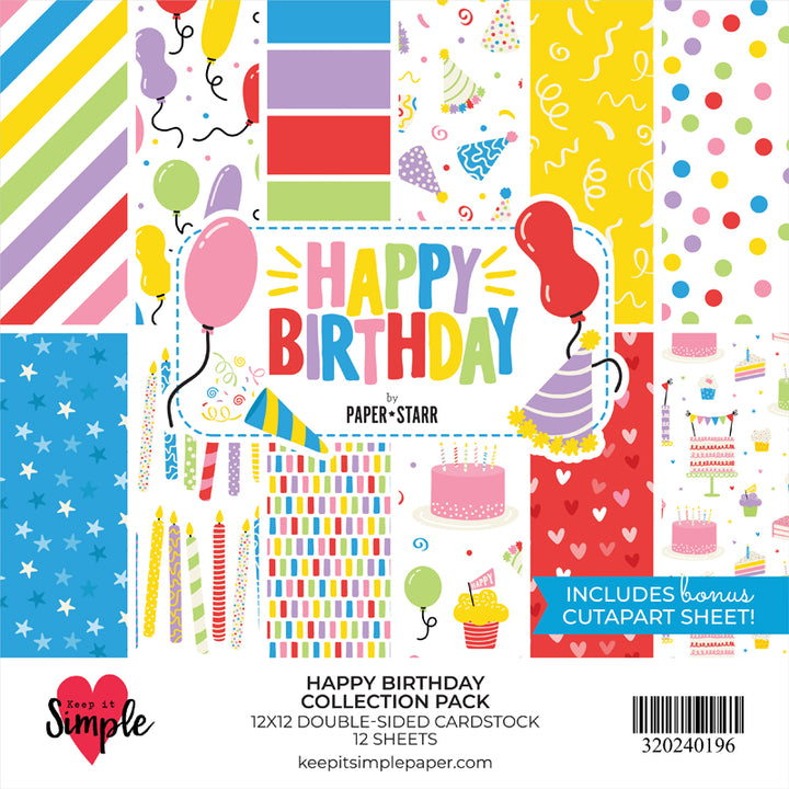 Happy Birthday - Collection Pack - 12x12