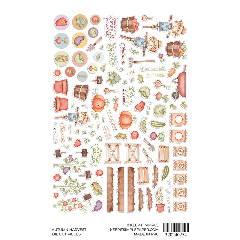 Autumn Harvest - Die Cut Pieces