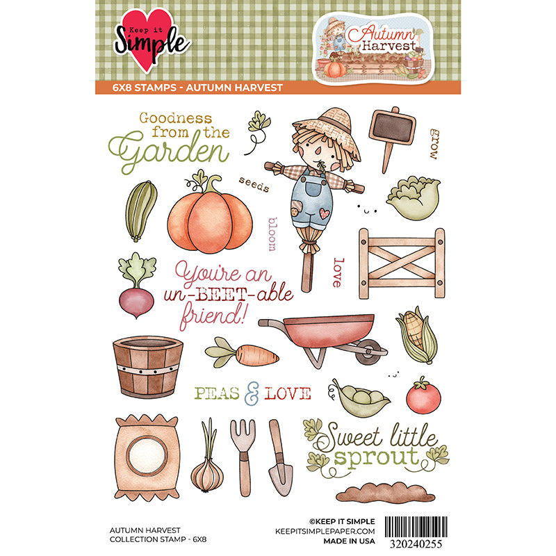 Autumn Harvest - Collection Stamp 6x8