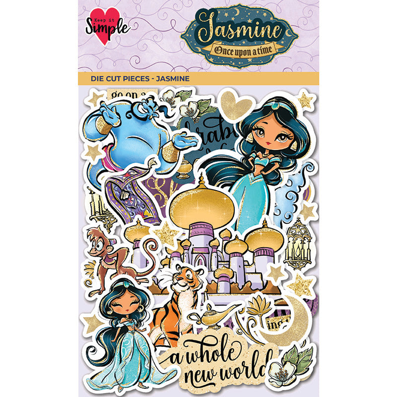 Jasmine - Die Cut Pieces