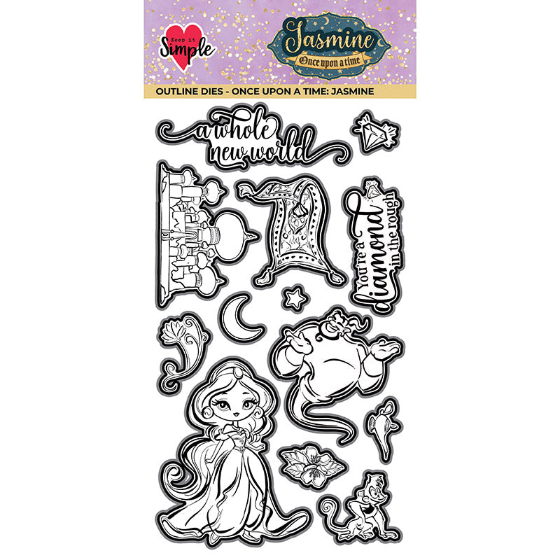 Jasmine - Collection Outline Die