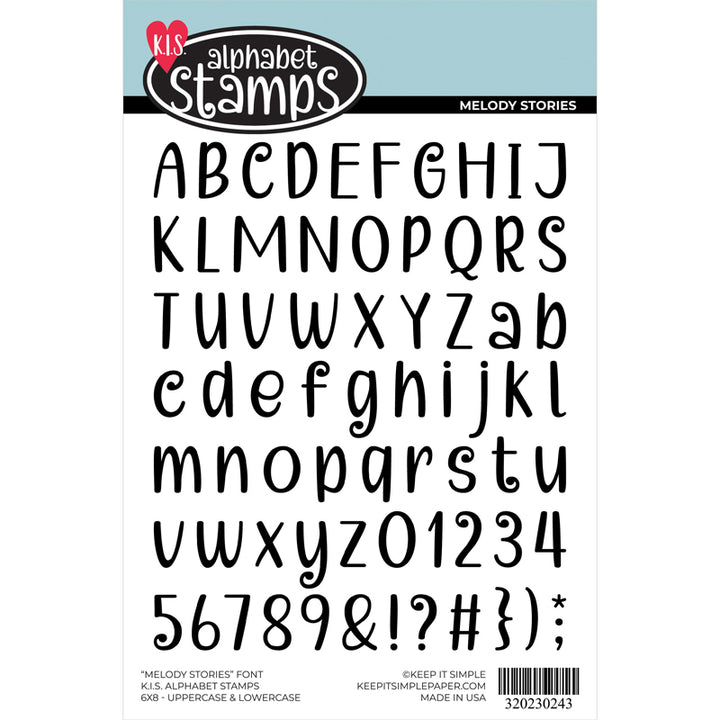 Alphabet Stamp - 6x8 - Melody Stories