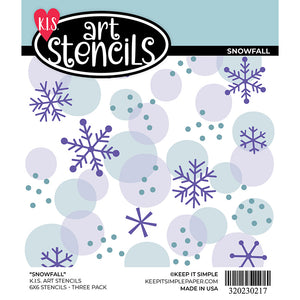 Stencil - Snowfall