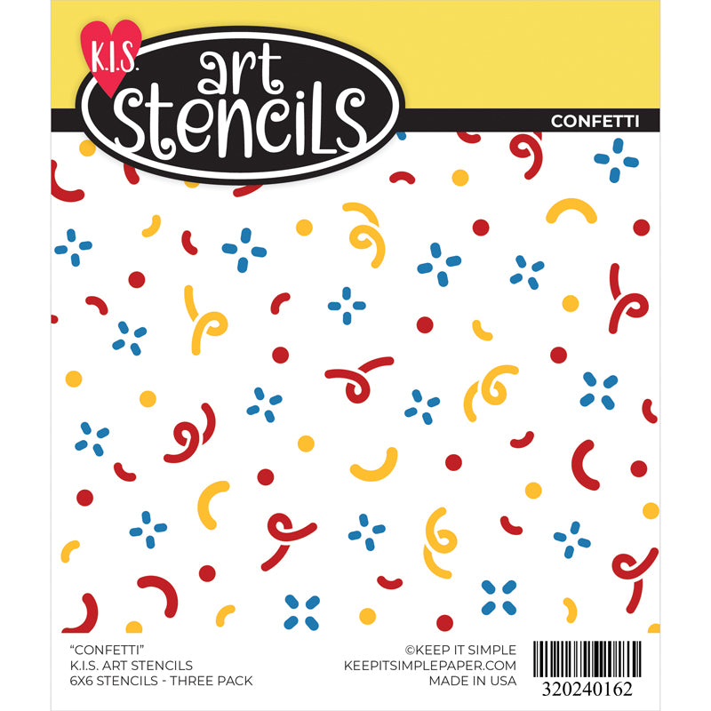 Stencil - Confetti