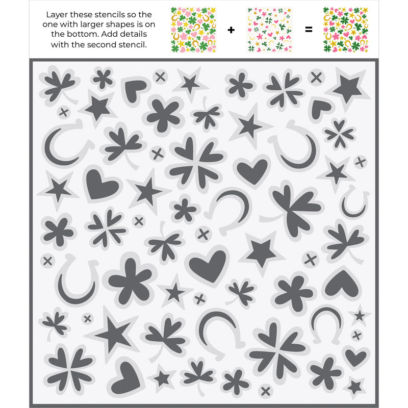 Stencil - Lucky Stars