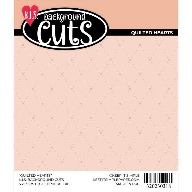 Background Cuts - Quilted Hearts