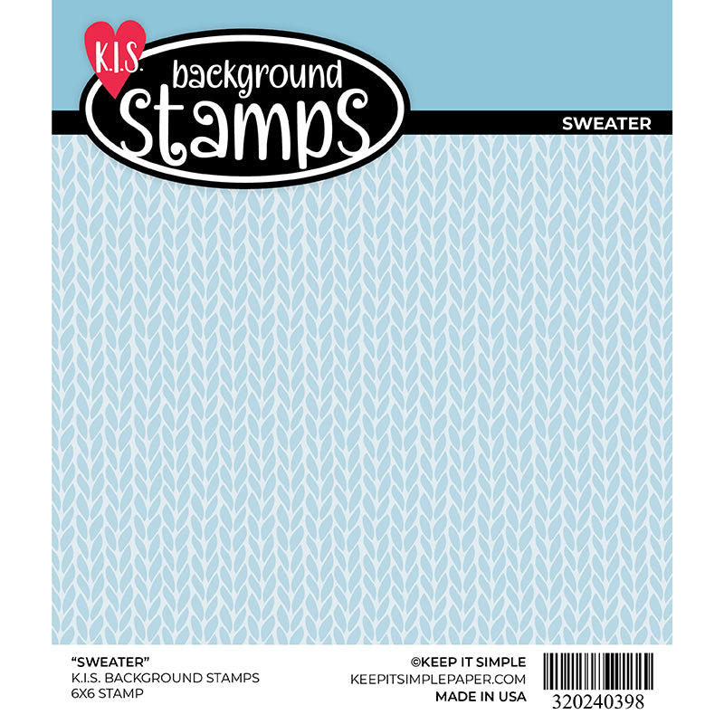 Background Stamp - Sweater - 6x6