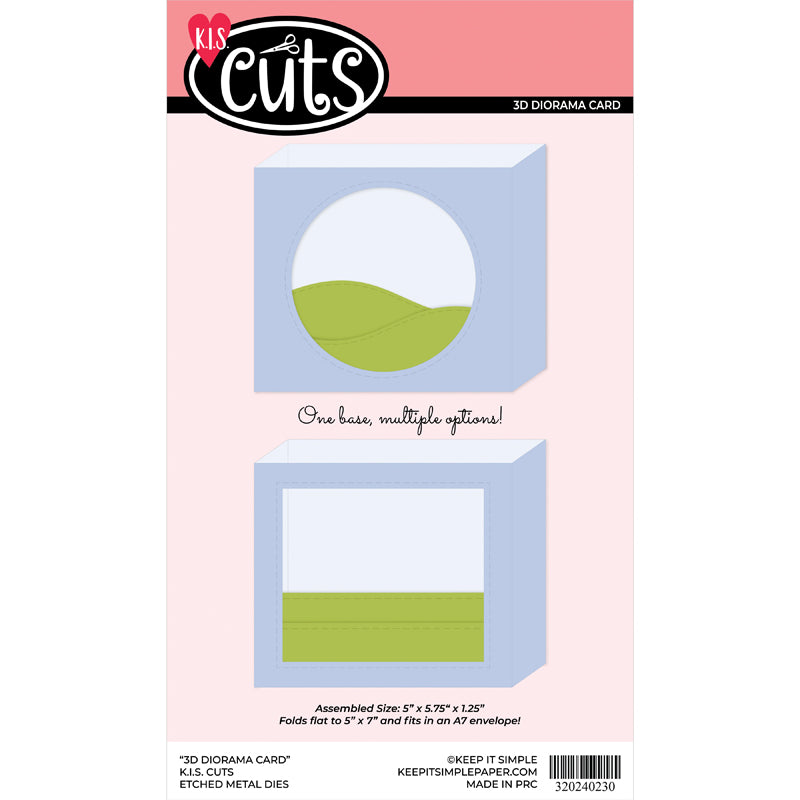 KIS Cuts - Metal Die - 3D Diorama Card