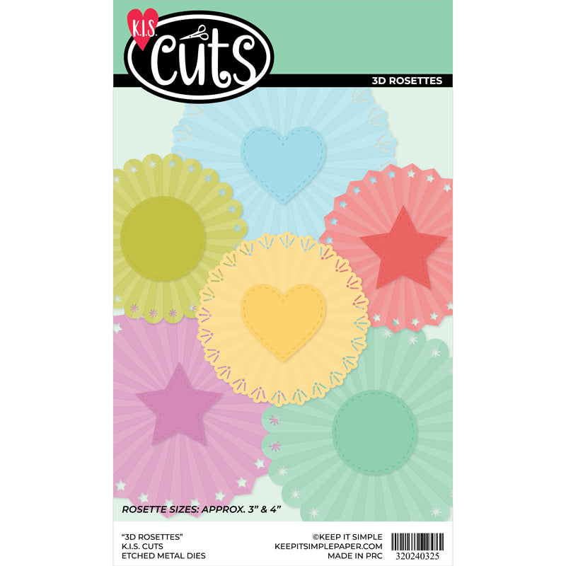 KIS Cuts - 3D Rosettes