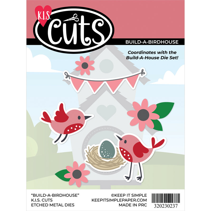KIS Cuts - Metal Die - Build-A-Birdhouse