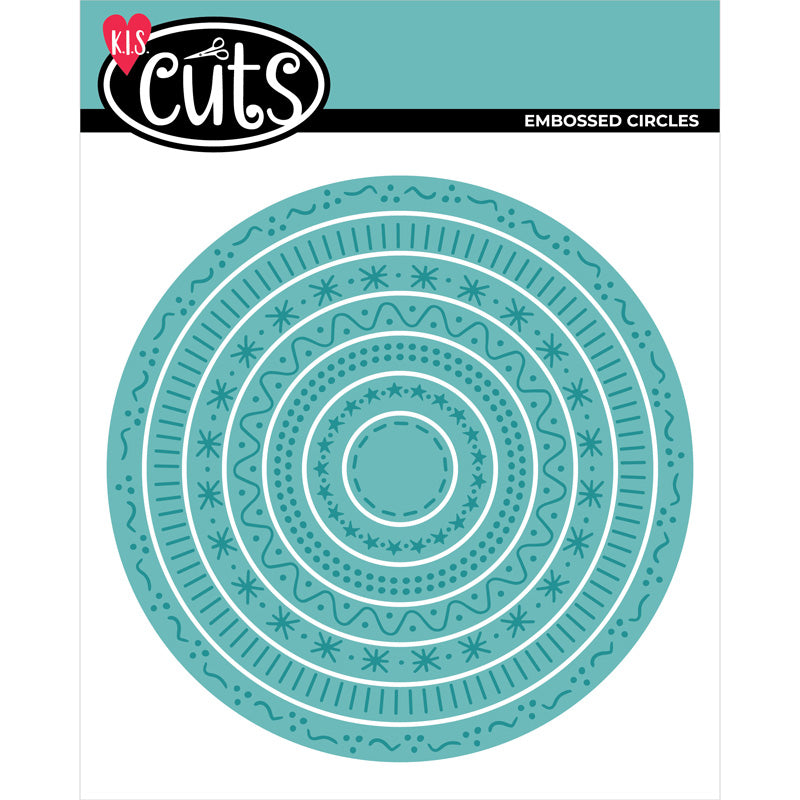 KIS Cuts - Embossed Circle Die Set