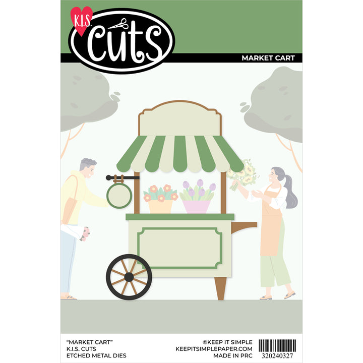 KIS Cuts - Metal Die - Market Cart