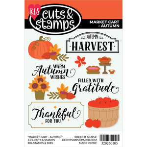 Market Cart – Autumn - Cuts & Stamps