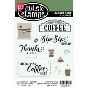 Market Cart – Coffee - Cuts & Stamps