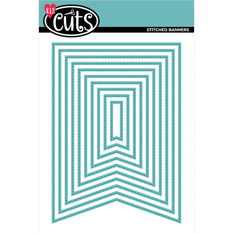 Back to Basics - Metal Die - Nested Stitched Banner