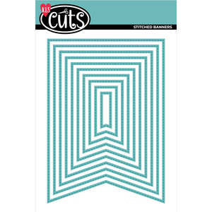 Back to Basics - Metal Die - Nested Stitched Banner