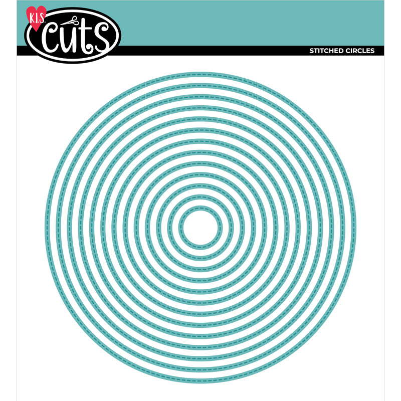 Back to Basics - Metal Die - Nested Stitched Circles