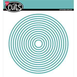 Back to Basics - Metal Die - Nested Stitched Circles
