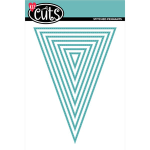 Back to Basics - Metal Die - Stitched Pennants