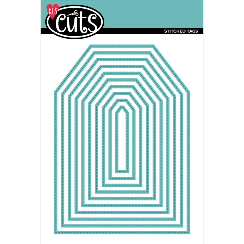 Back to Basics - Metal Die - Nested Stitched Tags