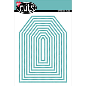 Back to Basics - Metal Die - Nested Stitched Tags