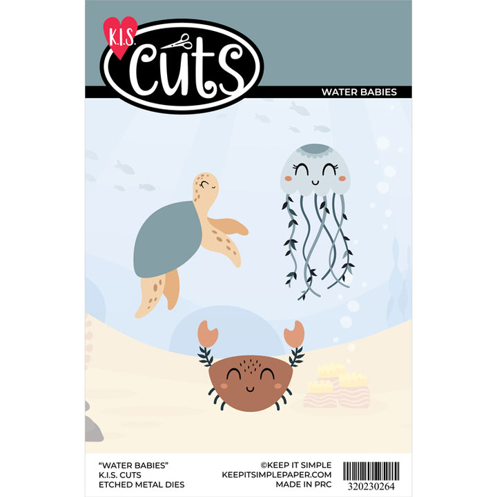 KIS Cuts - Metal Dies - Water Babies