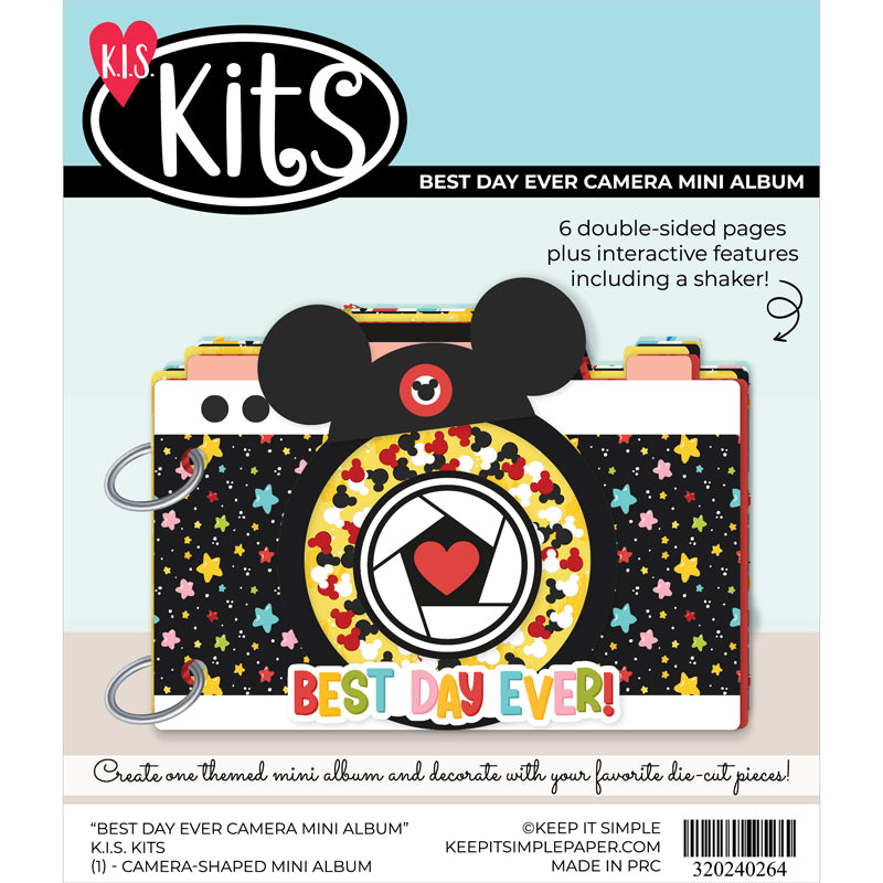 KIS Kits - Best Day Ever - Camera Mini Album