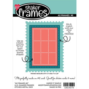 Shaker Frame - A2 - Frame #5