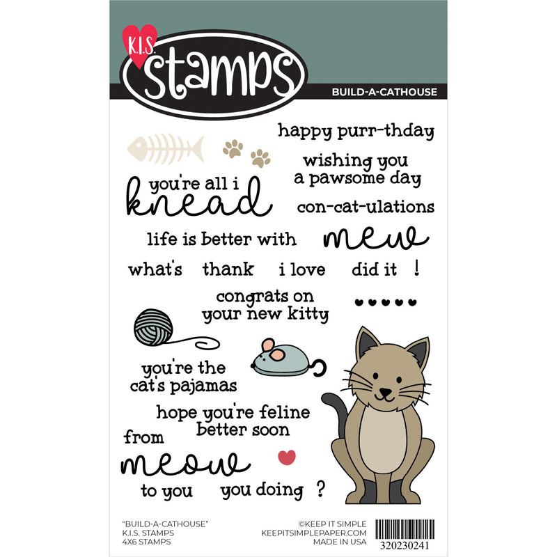 Build-A-House - Stamp - Build-A-Cathouse