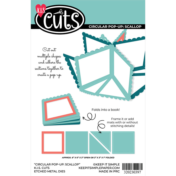 KIS Cuts - Circular Pop-Up - Scallop