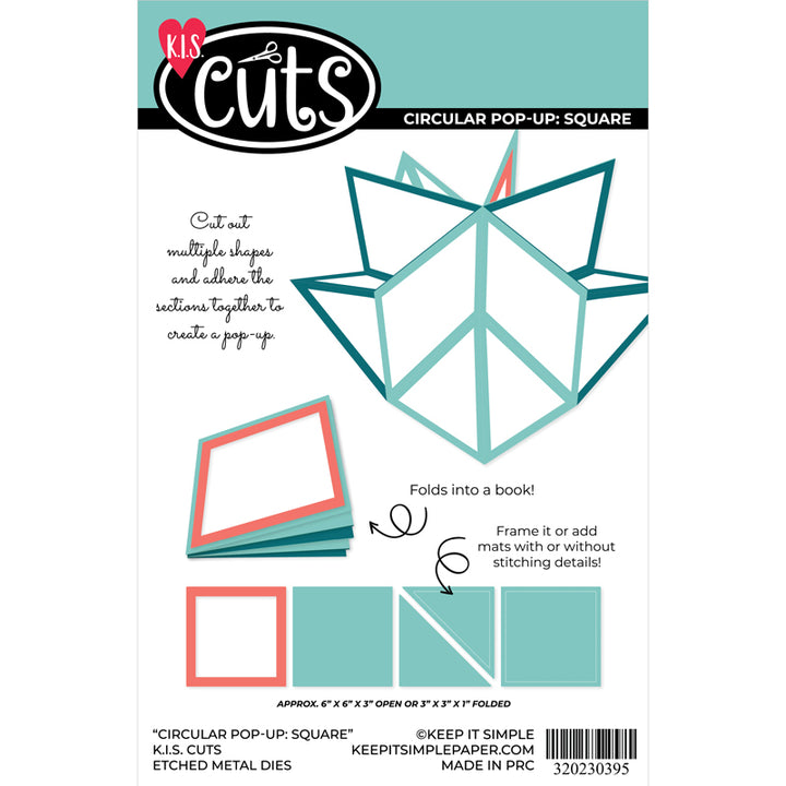 KIS Cuts - Circular Pop-Up - Square