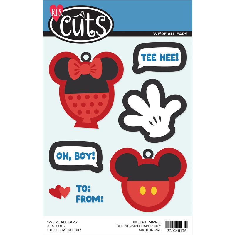 KIS Cuts- Tags Die - We're All Ears