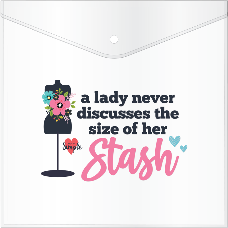 Paper Keeper - Size of Her Stash - 12.6" x 12.6"