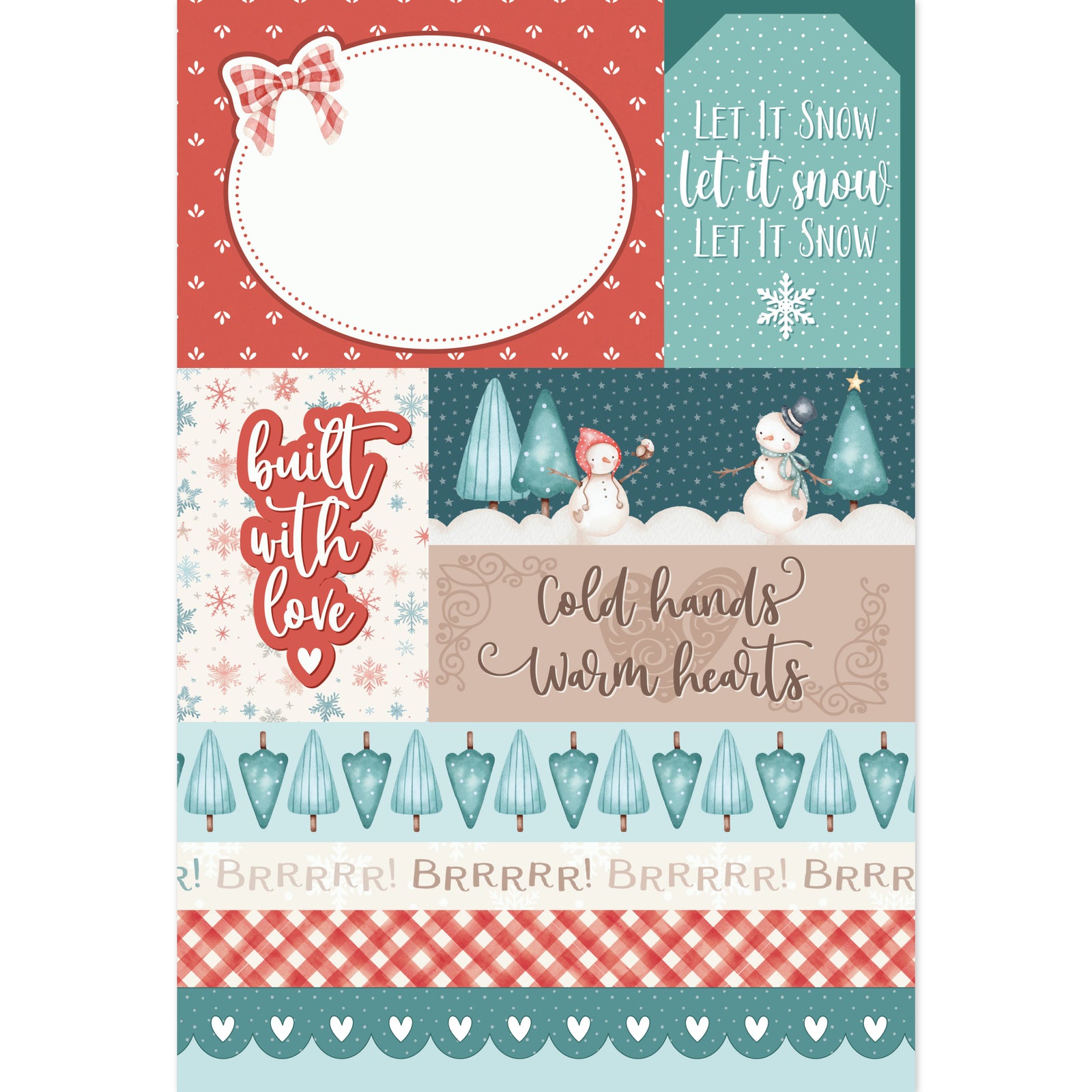 Little Snowmen  - Collection Pack - 6x9