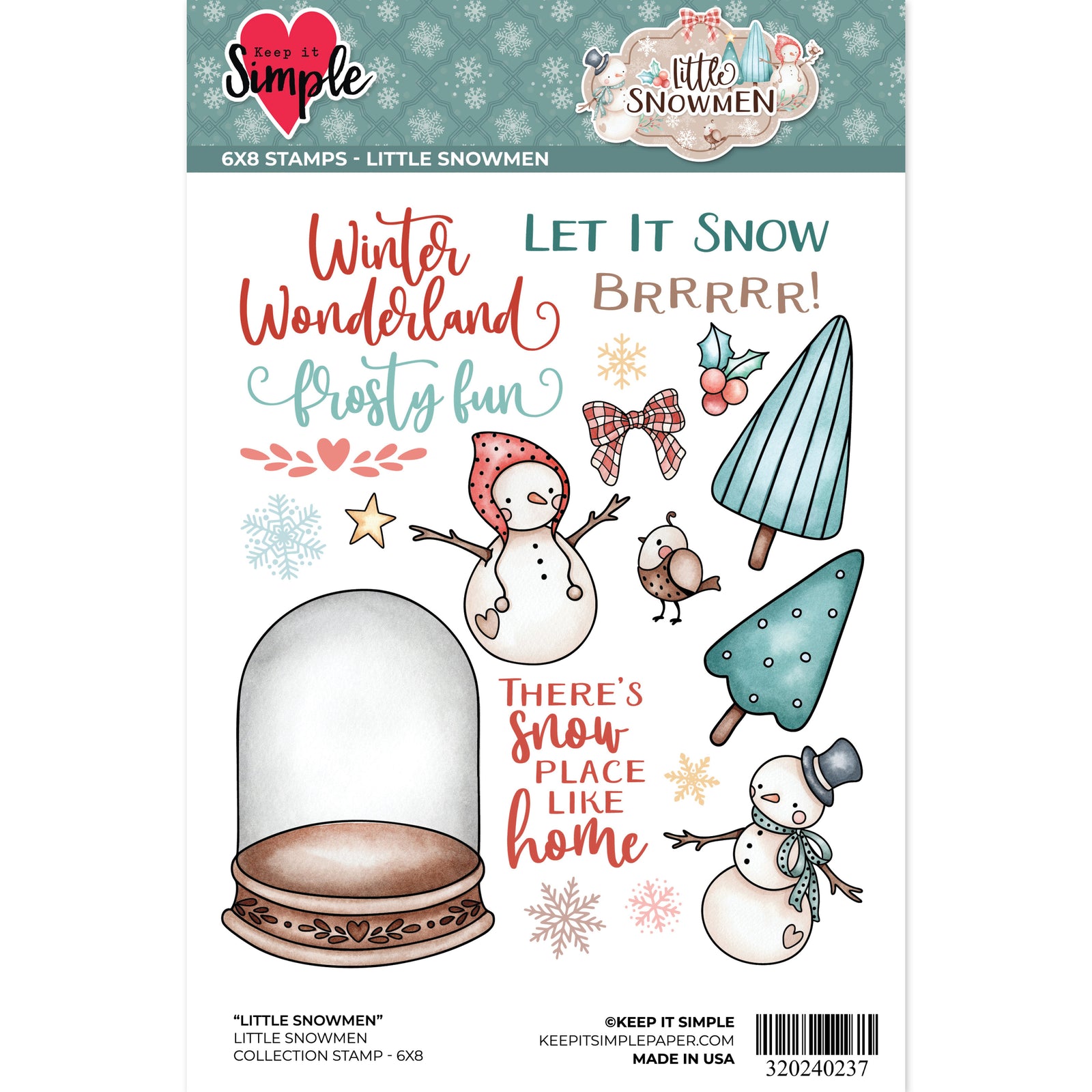 Little Snowmen - Collection Stamp