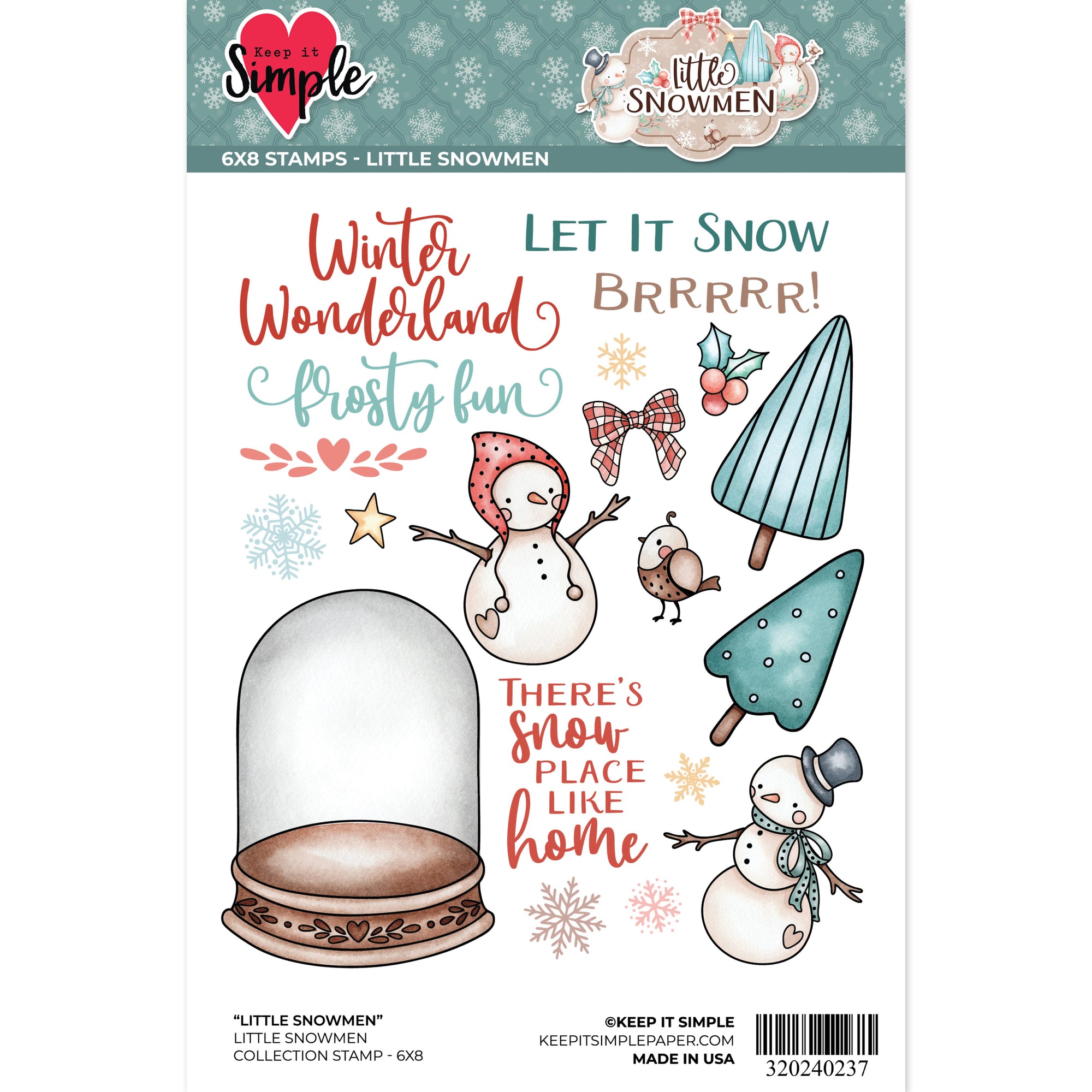 Little Snowmen - Collection Stamp